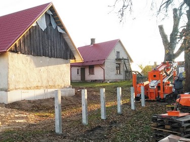 Foundation in Latvia, Estonia, Lithuania. Pile price